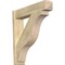 Ekena Millwork Funston Rough Sawn Craftsman Outlooker, Douglas Fir, 8"W x 38"D x 38"H OUT08X38X38FST04RDF - alternate 1